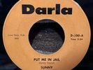 Sunny And The Sunliners - Put Me In Jail / Smile Now, Cry Later 7