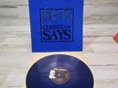 TWIST Tones On Tail Christian Says, 1984 First Pressing Translucent Blue Vinyl