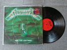 Metallica Ride The Lightning Green France Rare Vinyl