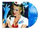 BLINK 182 - ENEMA OF THE STATE - TRANS BLUE & WHITE MARBLE - Limited Edition LP