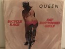 Queen - Bicycle Race / Fat Bottomed Girls - 1978 - 45RPM w/Pic Sleeve
