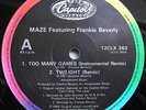 Maze Featuring Frankie Beverly - Too Many Games / Twilight / Back In Stride (The