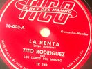 Tito Rodriguez - La Renta / El Mambo - Tico Record 10