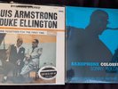 2 Jazz LPs, Louis Armstrong Duke Ellington 200g and Sonny Rollins Sax Colossus