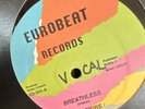 Eurobeat Records Breathless Vinyl Record EB-005 Gina Desire B. Republic
