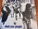 DOWNSET. - CHECK YOUR PEOPLE VINYL First Pressing Epitaph Records 2000 Hardcore