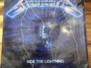 Metallica Ride the Lightning MFN 27 First Press In Shrink Vinyl USED