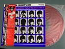 BEATLES - A HARD DAY'S NIGHT - JAPAN Limited MONO LP RED WAX OBI EAS-70132