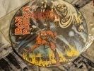 Iron Maiden Number Of The Beast Picture Disc LP  Vinyl EMI 1982 EMCP3400 NM