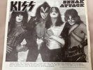 KISS Sneak Attack LP Vinyl Record 1977 Excellent Condition Rock Bootleg