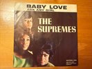 The Supremes – Baby Love/Ask Any Girl 1964 Motown M-1066 45 7” Vinyl VG