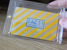 Hacienda Membership Card New Unused Incredibly Rare Item