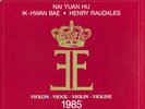 3LP Box 1985 Violin Competition Queen Elisabeth NAI YUAN HU IK-HWAN BAE RAUDALES