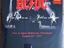 AC/DC – live at agora ballroom, cleveland 1977 vinyle 180 gr orange Dor NEUF