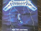 Metallica- Ride The Lightning Vinyl 1984 UK 1st Press w/OIS MFN-27 Pristine