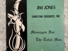 JIM JONES MESSAGES FOR THE TOTAL MAN LP CHRISTIAN CRUSADES
