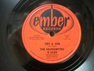 THE SILHOUETTES - 78rpm  R&B - EMBER #1029 - GET A JOB / I AM LONELY