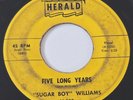 SUGAR BOY WILLIAMS Five Long Years 7