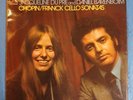 Jacqueline Du Pre And Daniel Barenboim Chopin Franck Cello Sonatas Vinyl LP VG+