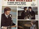 The Beatles A Hard Day’s Night/45-EXVinyl/EX Pic Sleeve/NM Labels-East Coast