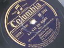 78 RPM EDITH PIAF La Vie En Rose COLUMBIA DF 3152 France ED1