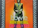 DAVID BOWIE – 1974 NETHERLANDS – Picture Sleeve 45 – Rebel Rebel / Queen Bitch