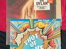 Three (3) Bob Dylan 33 rpm records: Slow Train Coming; Saved; and Shot of Love.
