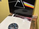 Rare Pink Floyd Dark Side Of The Moon Dutch Holland Press Posters White Vinyl Lp