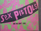 THE VERY BEST OF THE SEX PISTOLS AND WE DONT CARE*1979* MINT*