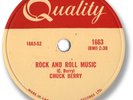 1957 CHUCK BERRY Rock’n Roll 78 RPM Record. Rock and Roll Music