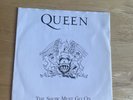 Queen The Show Must Go On 7” Italian Fan Club Promo Red Vinyl