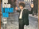 Bob Dylan I Want You/Tom Thumbs Blues Picture Sleeve Columbia 45 rpm 7” PS 43683