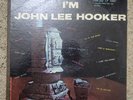 JOHN LEE HOOKER I'M JOHN LEE HOOKER ORIGINAL DG VEE-JAY 1007 MONO LP VG+