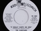 70s Soul/Sweet Soul 45 CARSTAIRS It Really Hurts... RED COACH NM promo HEAR h