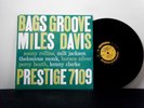 MILES DAVIS  with Milt Jackson LP Bags Groove  1954 Prestige RE Ojc vinyl