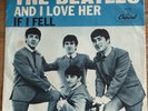 BEATLES 1964 And I Love Her/If I Fell Original 45/Picture Sleeve Capitol 5235