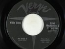 Latin Boogaloo 45 - Willie Bobo - Fried Neckbones/1-2-3 - Verve VG+