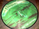 METALLICA RIDE THE LIGHTNING LP PICTURE DISC GREEN 1996 BERNETT PROMO IMPORT