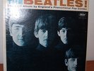Meet The Beatles 1964 Capitol T-2047 LP Rainbow Label with cover TESTED VG+