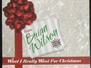 BRIAN WILSON What I Really Want For Christmas Original 2005 LP BEACH BOYS SEALED