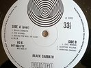 Black Sabbath LP Same UK Vertigo Swirl 1st Press PHILIPS CREDIT INCREDIBLE AUDIO