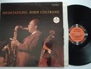 JOHN COLTRANE Meditations EX IMPULSE '66 original Jazz vinyl album LP Van Gelder