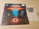 BOSTON 1976 Self Titled LP 1st Press PE 34188 SHRINK HYPE STICKERS VG+ EX VINYL