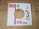 GUARANTEED HAND SIGNED VG+ 1950s by Charlie Gracie CAMEO SLEEVE ONLY 7