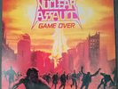 Nuclear Assault - Game Over Vinyl Lp First Press 1986 FLAG 5 +inner