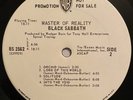 BLACK SABBATH Master Of Reality WHITE LABEL PROMO 1A/1A Pitman NM Error Copy
