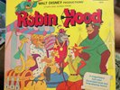 Walt Disney's: Robin Hood with Book   Vinyl LP   #3810   1973