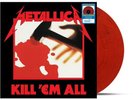 METALLICA KILL EM ALL JUMP IN THE FIRE RED VINYL EXCLUSIVE WALMART US LP *CREASE