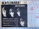 WITH The BEATLES  - BEATLEMANIA  - 1ST PRESS VINYL LP - CANADA with inner