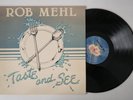Rob Mehl - Taste And See LP - Christian Gospel Modern Soul Jazz Funk Xian VG+